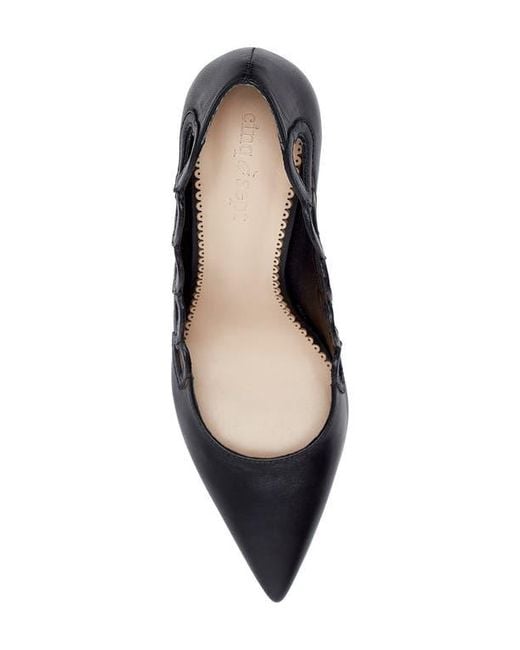Cinq À Sept Black Margot Pointed Toe Pump