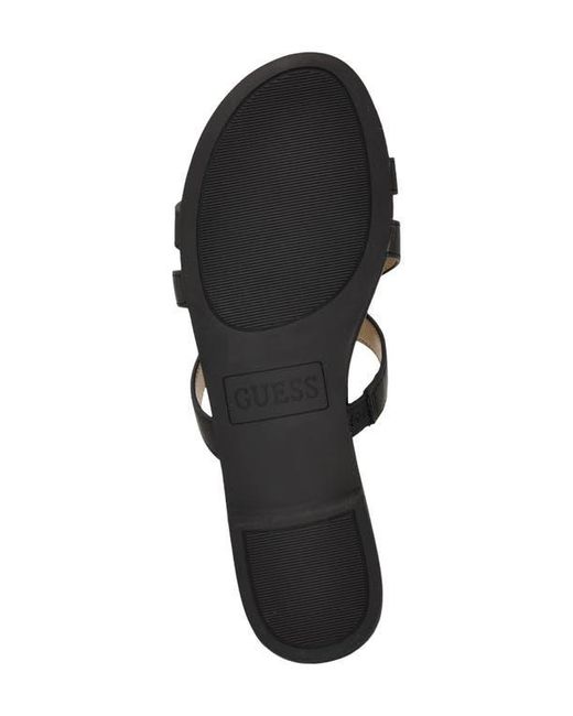 Guess Black Layora Slide Sandal