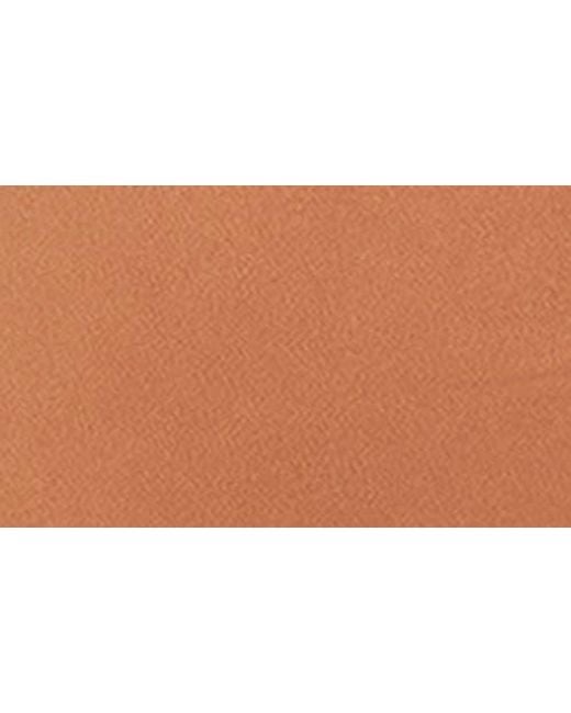 City Chic Orange Roxie Ruched Sleeveless Dress