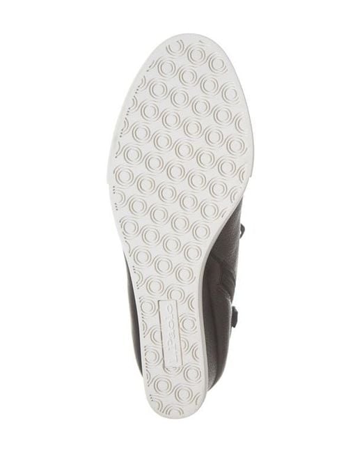 Linea Paolo Black Fenton Wedge Sneaker