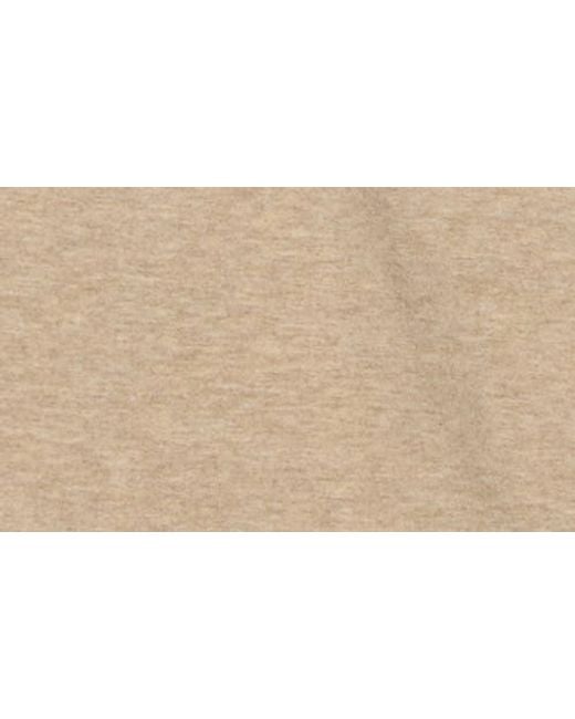 Max Studio Natural Funnel Neck Pullover