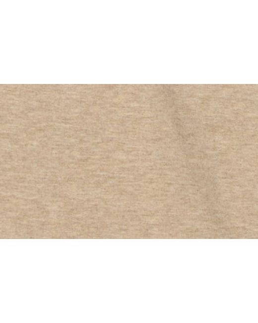 Max Studio Natural Funnel Neck Pullover