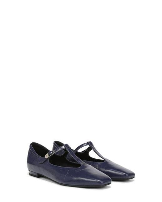 27 EDIT Naturalizer Blue Bella T-Strap Flat