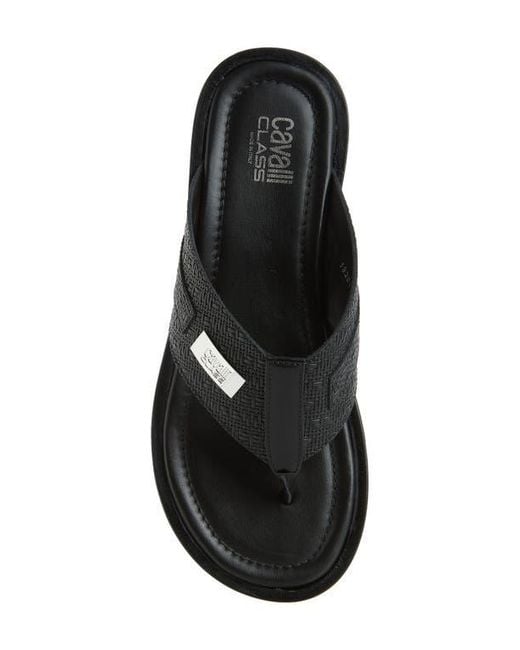 Roberto Cavalli Black Flip Flop for men