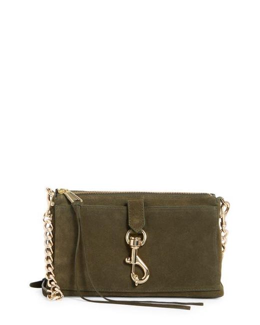 Rebecca Minkoff Green Megan Top Zip Crossbody Bag