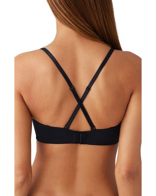 B.tempt'd Black Future Foundation Underwire Strapless Push-Up Bra