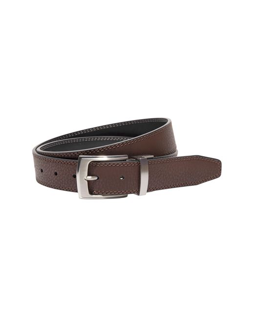 Nike Brown Double Stitched Reversible Belt for men