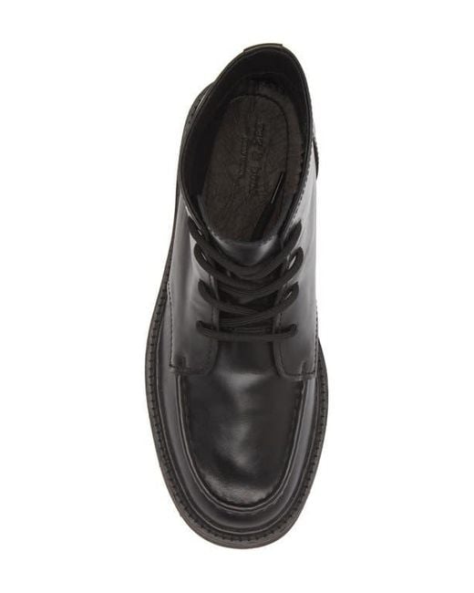Rag & Bone Black Tucker Moc Toe Boot for men