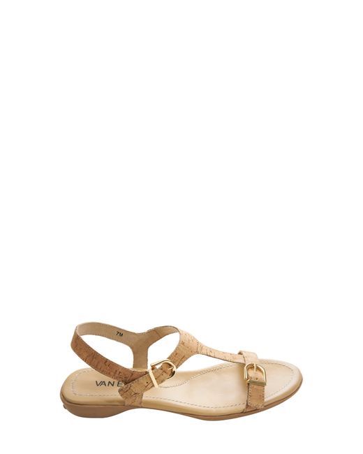 Vaneli Taletha T strap Sandal in Natural Lyst