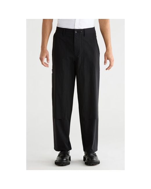 Rag & Bone Black Baggy Carpenter Pants for men