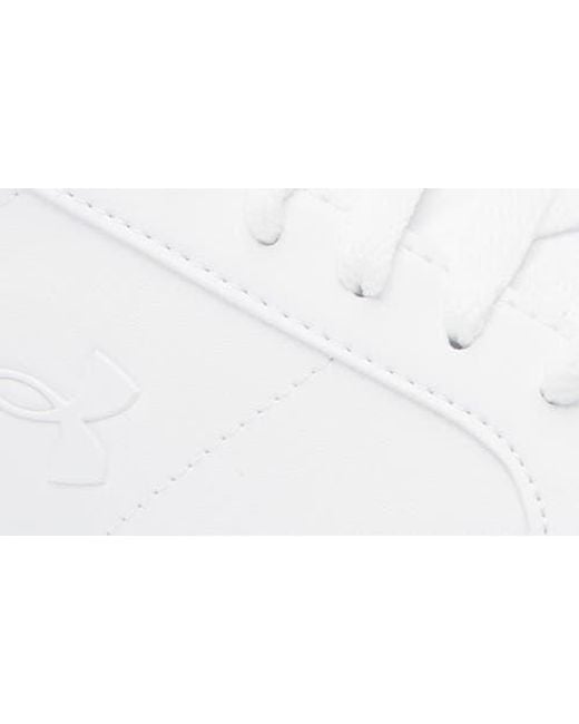 Under Armour White Official Sneaker