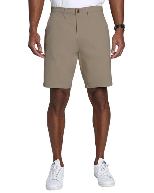 Jachs New York Natural Stretch Twill Chino Shorts for men