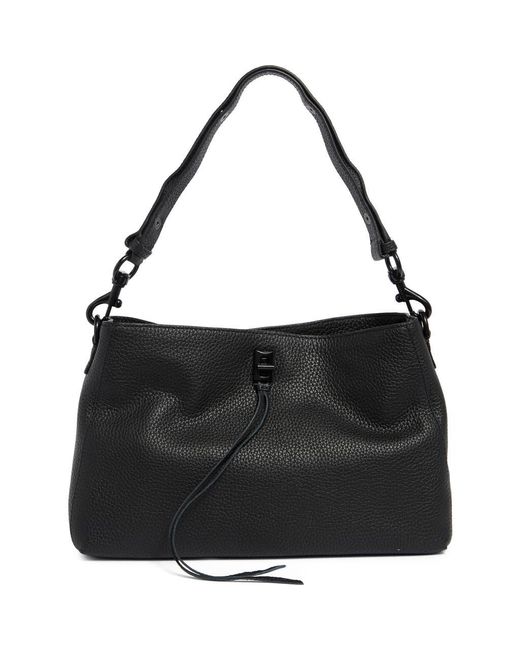 Rebecca Minkoff Darren East West Shoulder Bag in Black Lyst