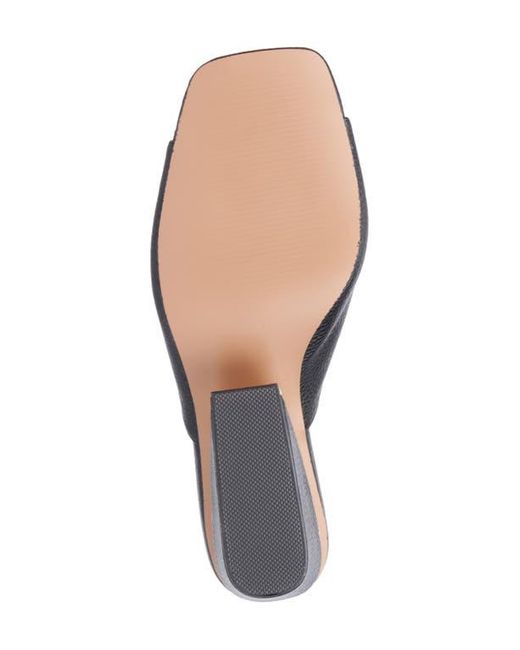 TORGEIS Black Carissa Slide Sandal