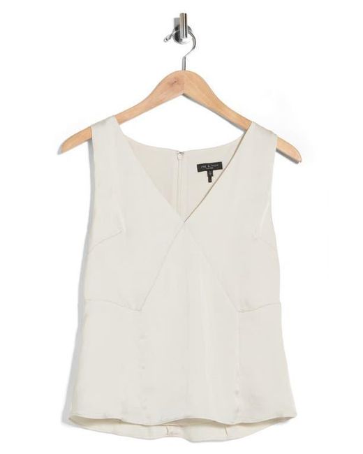 Rag & Bone White Helsa Tank