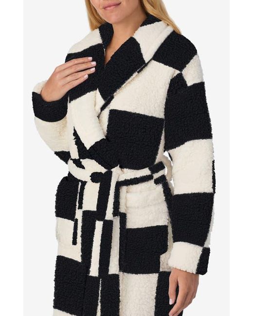 Sanctuary Black Checkered Robe