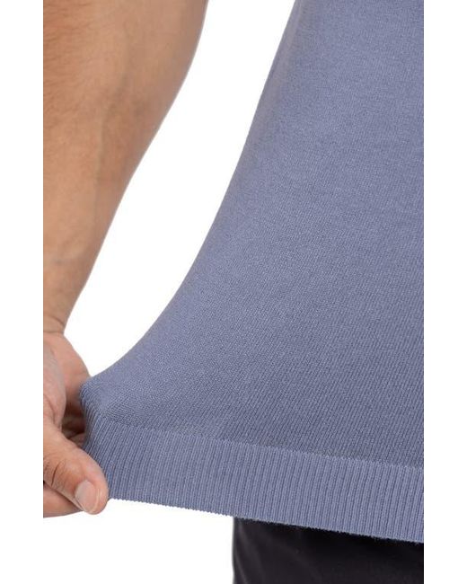 Xray Jeans Blue V-Neck Polo Sweater for men