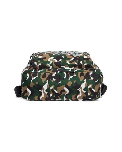 Longchamp Green Camo Backpack