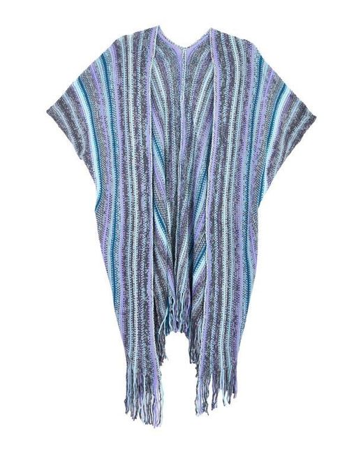 Saachi Blue Everyday Stripe Topper