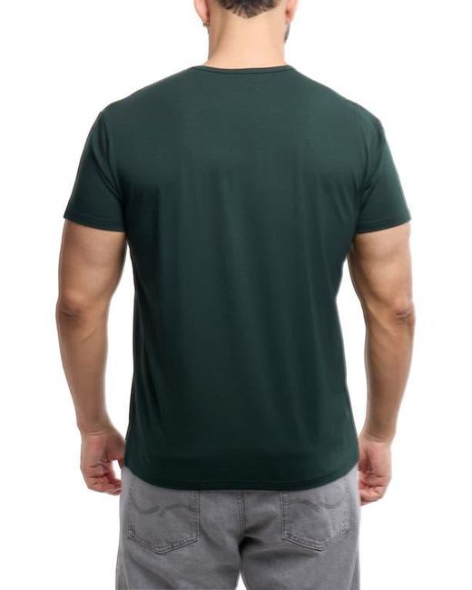 Xray Jeans Green Flex Crewneck T-Shirt for men