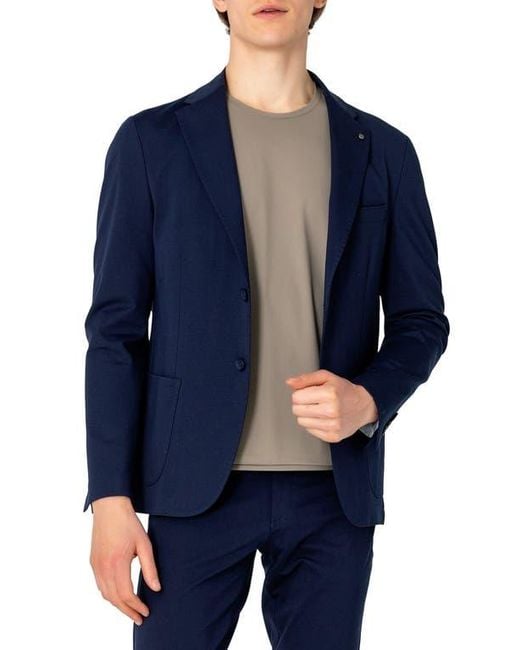 Ron Tomson Blue Dinner Jacket for men