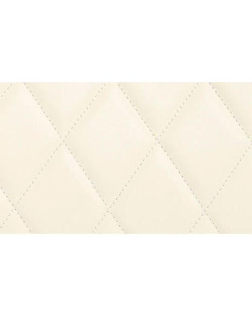 Kate Spade Natural Carey Quilted Leather Satchel