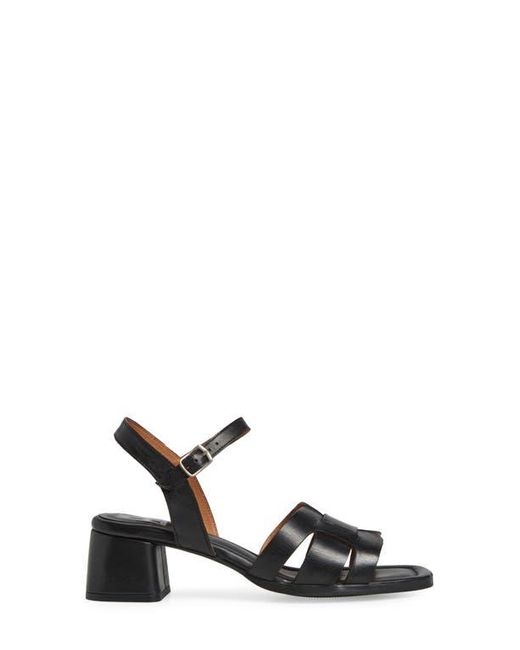 Miz Mooz Black Oakley Block Heel Sandal