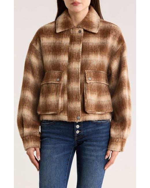 Lucky Brand Blue Plaid Jacket