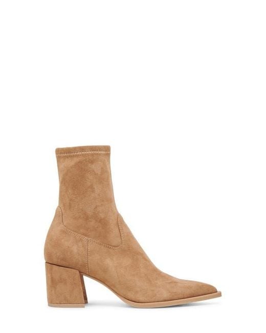 Dolce Vita Avalyn Block Heel Boot in Brown Lyst