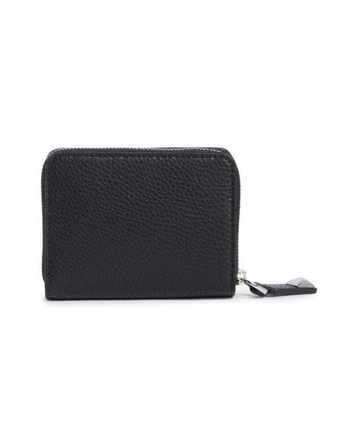Marc Jacobs Black Bold Slg Mini Compact Wallet