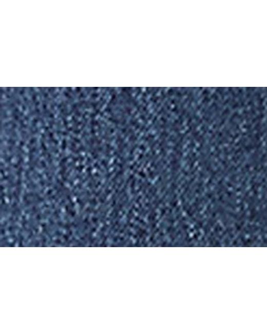Levi's Blue 501 Curve High Waist Straight Leg Jeans