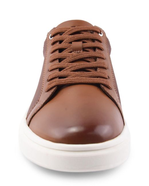 ALDO Brown Ronan Embossed Sneaker for men