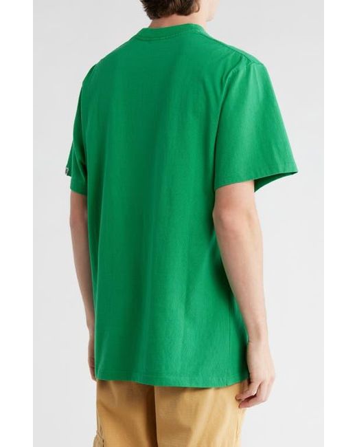 ICECREAM Green Running Dog Pocket T-Shirt for men