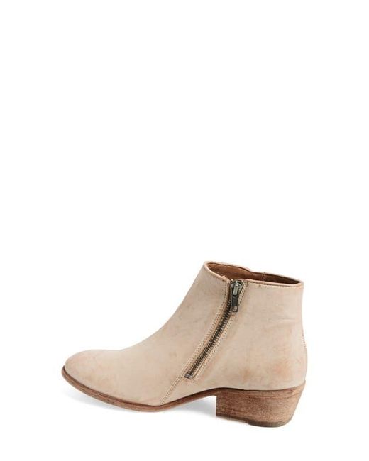Frye Natural Carson Piping Leather Ankle Boot