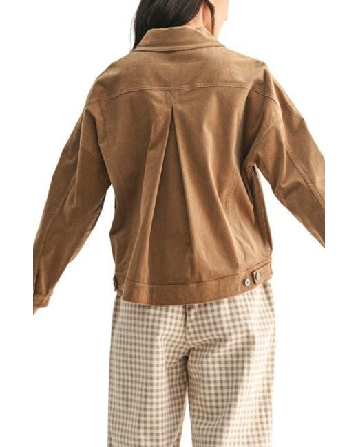 Wishlist Brown Corduroy Jacket