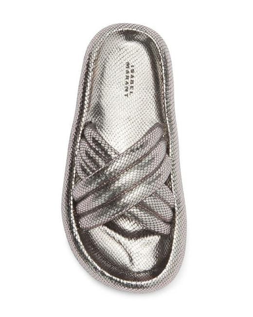 Isabel Marant Gray Niloo Sandal