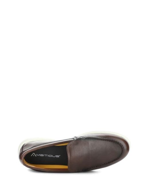 Ambitious Gray 13471A Moc Toe Slip-On for men