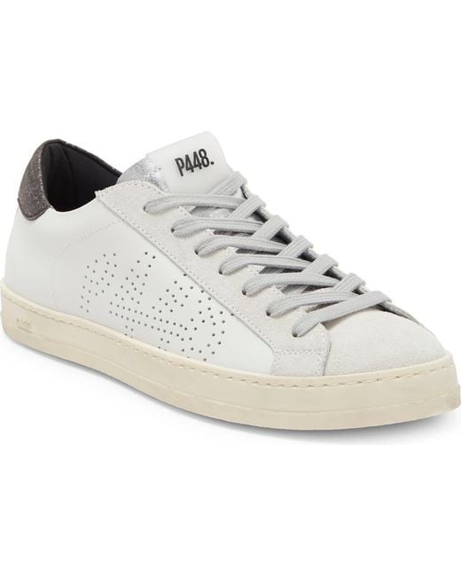 P448 White John Sneaker