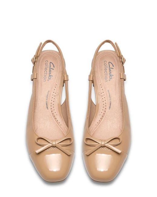 Clarks Natural Iridessa Slingback Pump