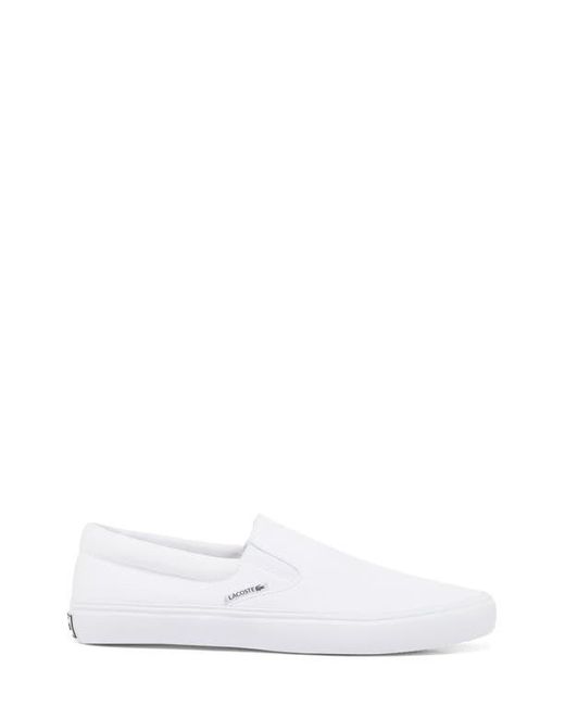 Lacoste White Slip-On Sneaker for men