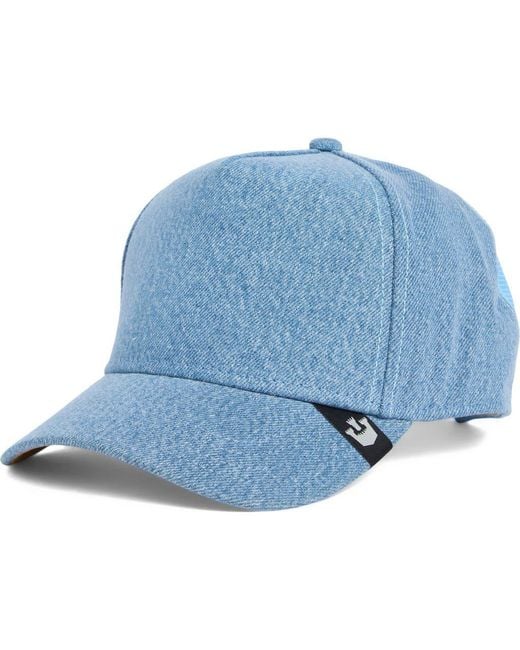 Goorin Bros Blue Denim Snapback Cap for men