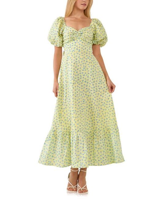 free the roses floral print maxi dress FARM Rio Latin Roses Flower Sleeveless Maxi Dress