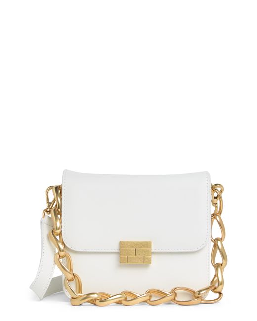 FRAME Le Signature Mini Crossbody Bag in White Lyst