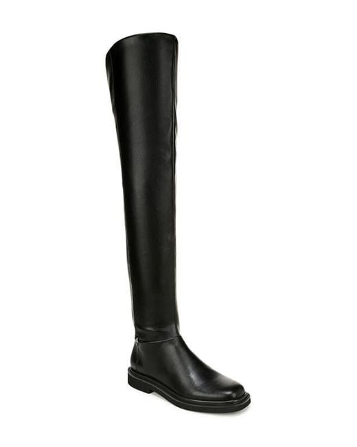 Franco Sarto Black Angeli Over The Knee Boot