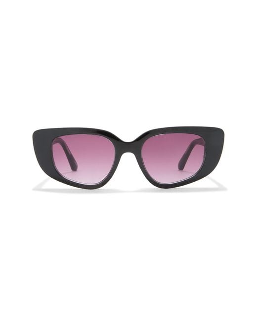 Vince Camuto Pink Narrow Cat Eye Sunglasses