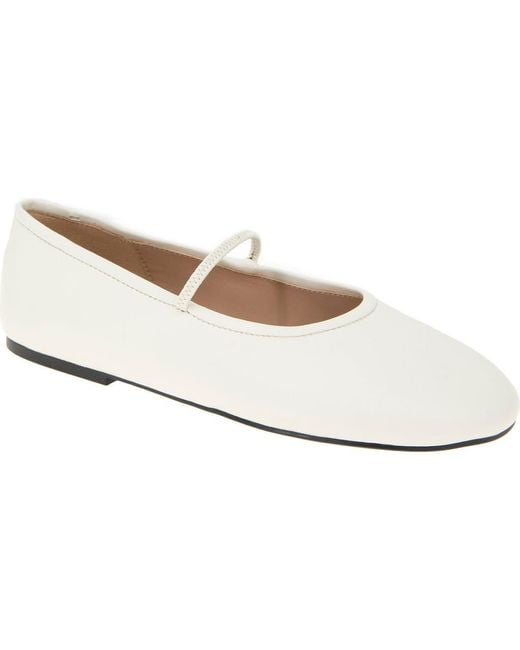 BCBGeneration White Marzi Ballet Flat