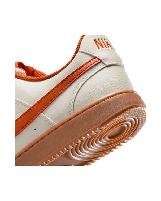 Nike Pink Court Vision Low Sneaker for men