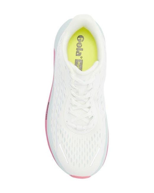 Gola White Alzir Speed Trainer Sneaker