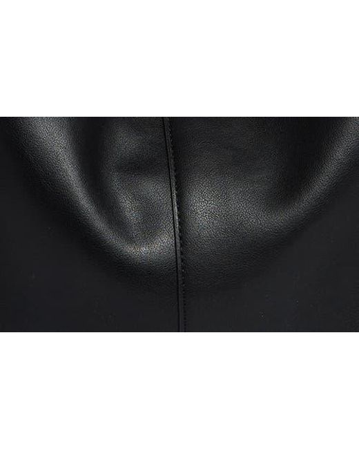 BCBGMAXAZRIA Black Triangle Hobo Bag