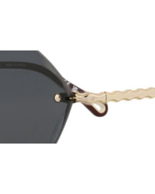 Chloé Multicolor 58Mm Gradient Oval Sunglasses for men